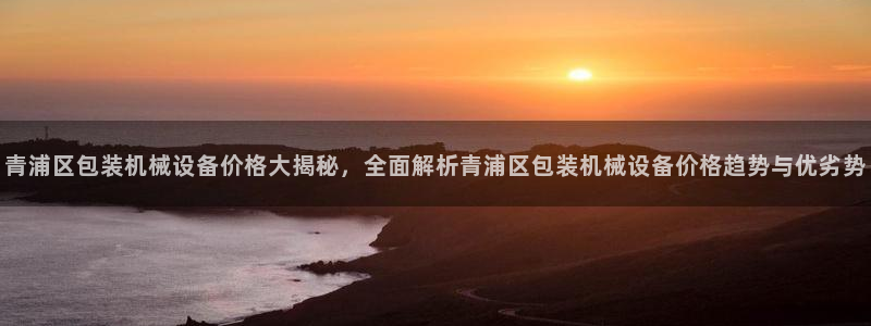 杏盛平台登录：青浦区包装机械设备价格大揭秘，全面解析青浦区包装机械设备价格趋势与