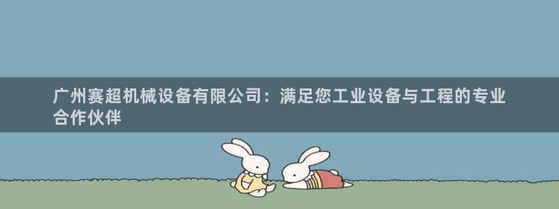 杏盛乐岳35994誓：广州赛超机械设备有限公司：满足您工业设备与工程的专业
合作