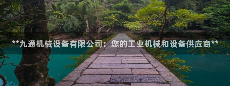 杏盛平台开户 贴吧：**九通机械设备有限公司：您的工业机械和设备供应商**