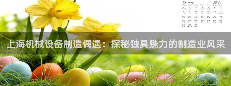 杏盛官网：上海机械设备制造偶遇：探秘独具魅力的制造业风采
