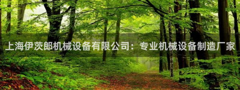 杏盛开户地址：上海伊茨郎机械设备有限公司