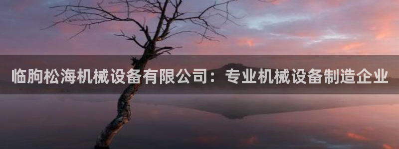 杏盛平台官网注册登录：临朐松海机械设备有限公司：专业机械设备制造企业