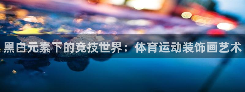 风速体育nba免费直播：黑白元素下的竞技世界：体育运动装饰画艺术